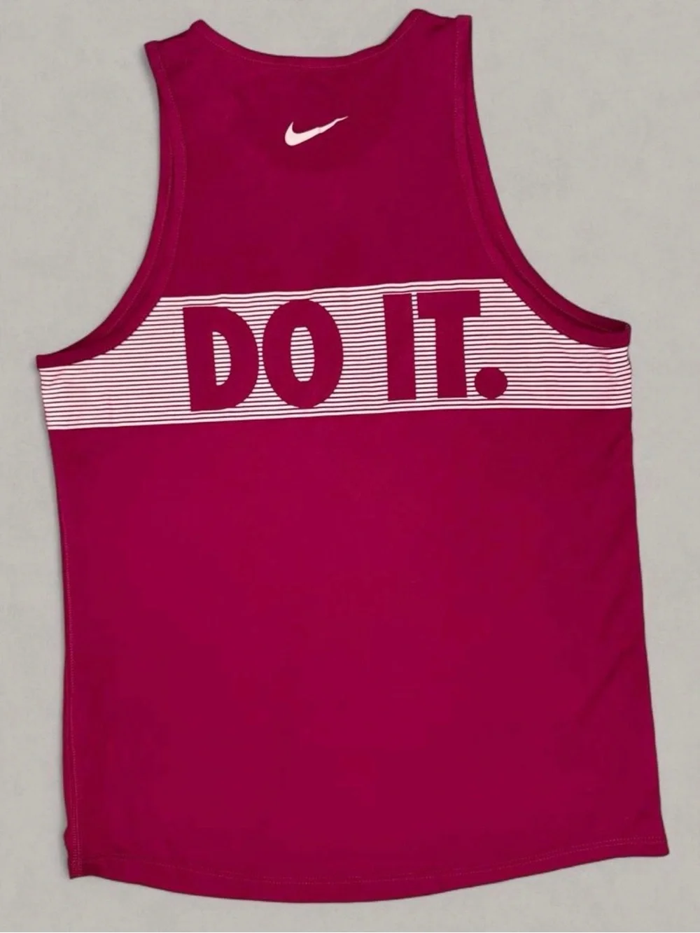 Nike Mint & Magenta Tank Tops - Just Do It Graphic